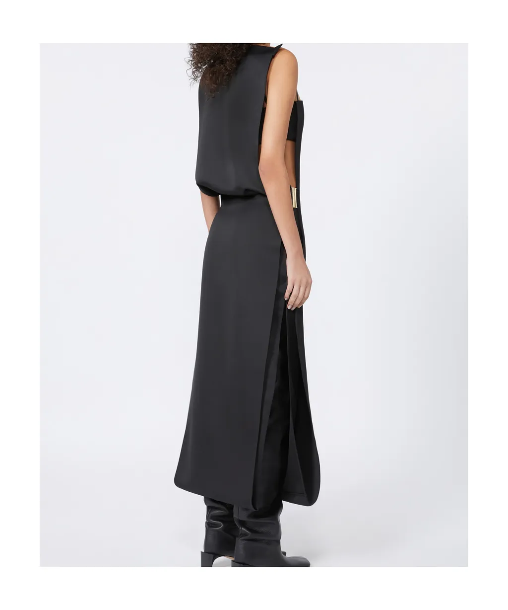 Long Dress With Thin Shoulder Straps
