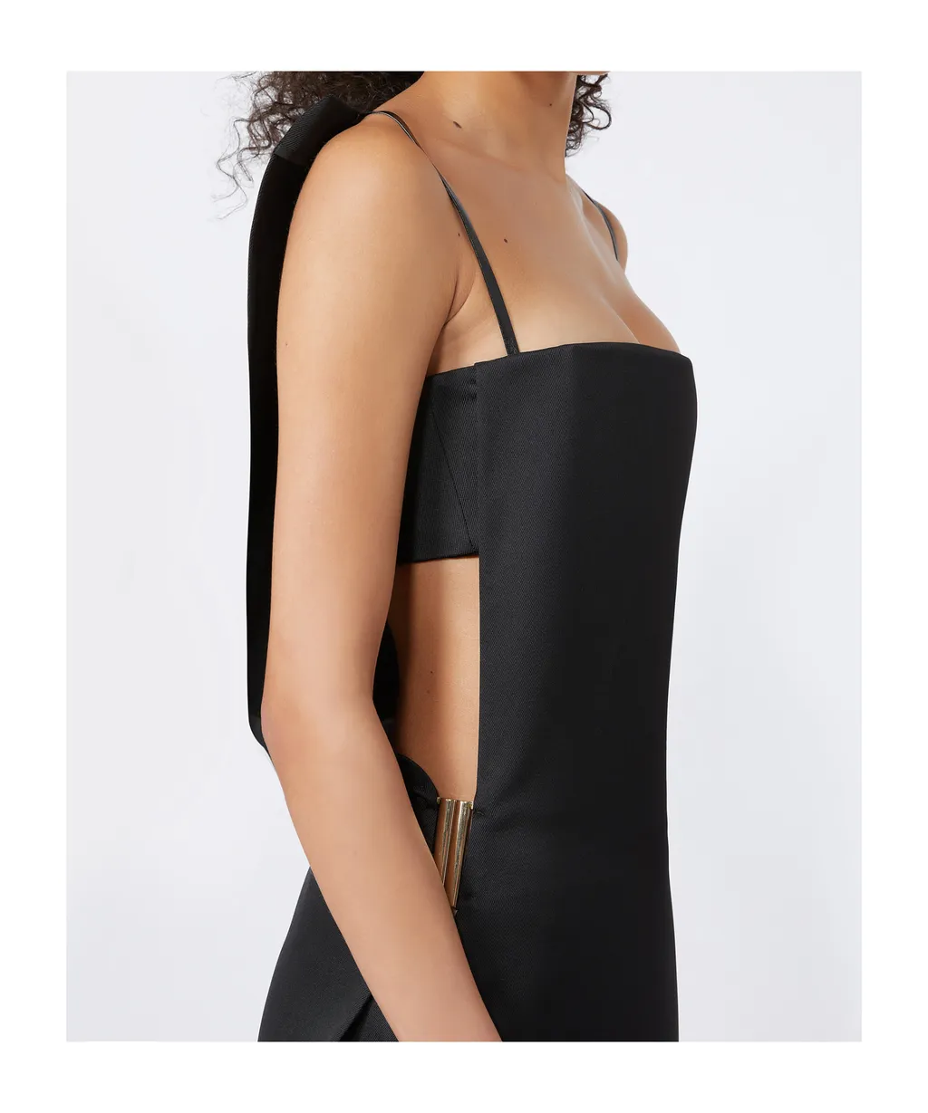 Long Dress With Thin Shoulder Straps