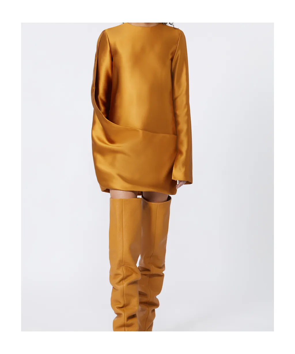Dress With Asymmetric Panel