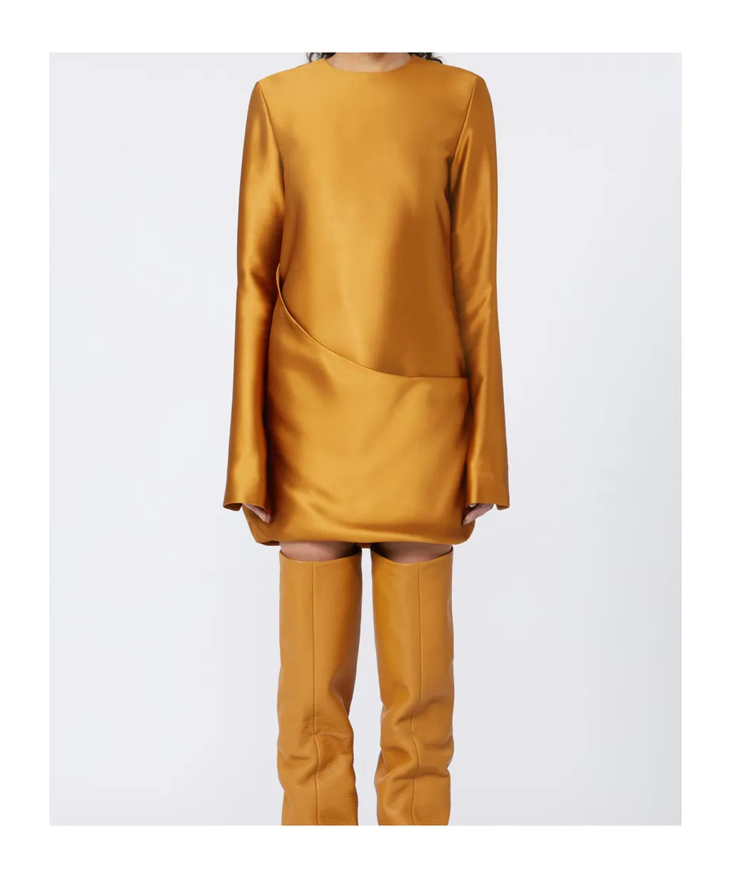 Dress With Asymmetric Panel