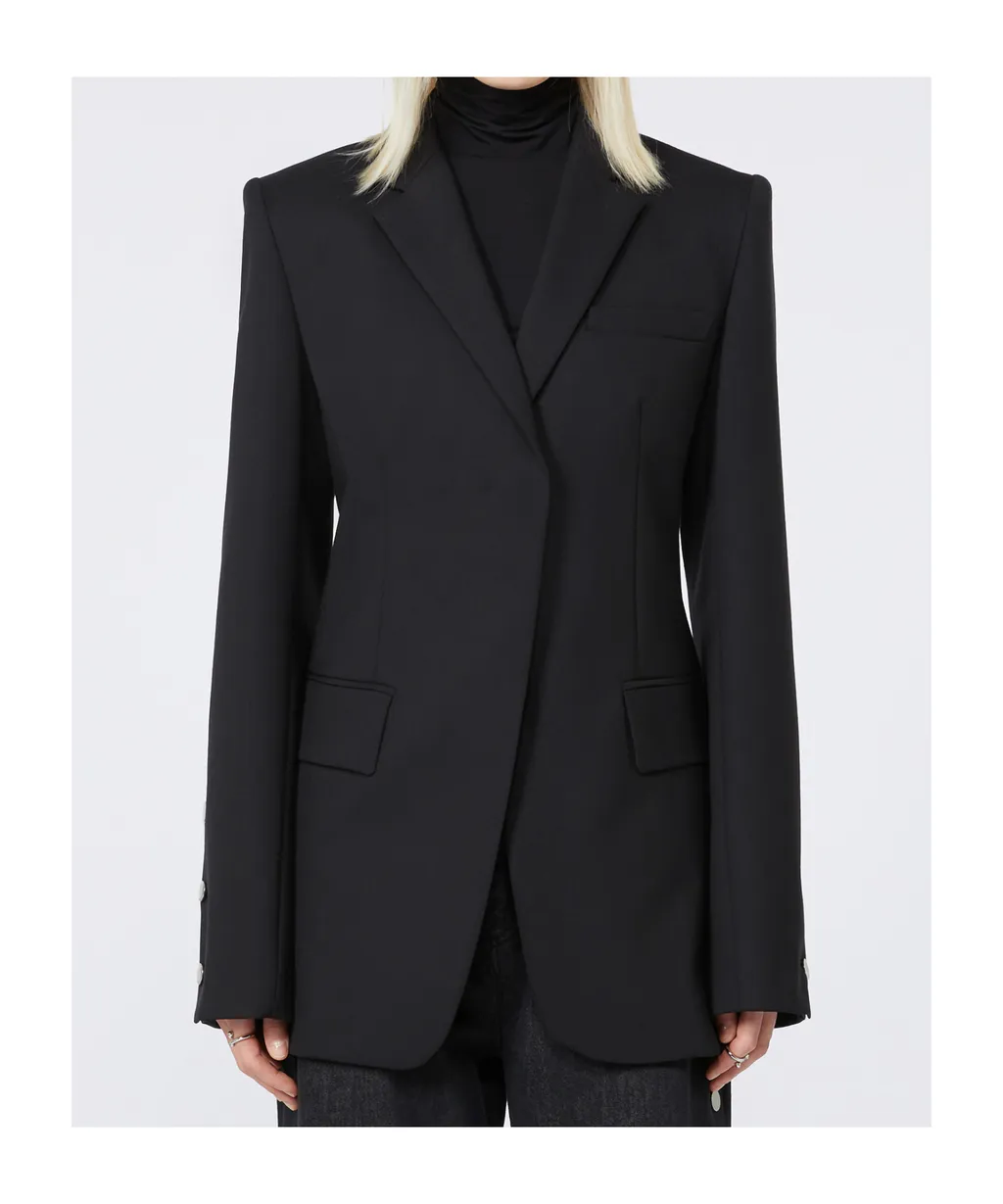 Ranghi Single-Breasted Long-Sleeved Jacket
