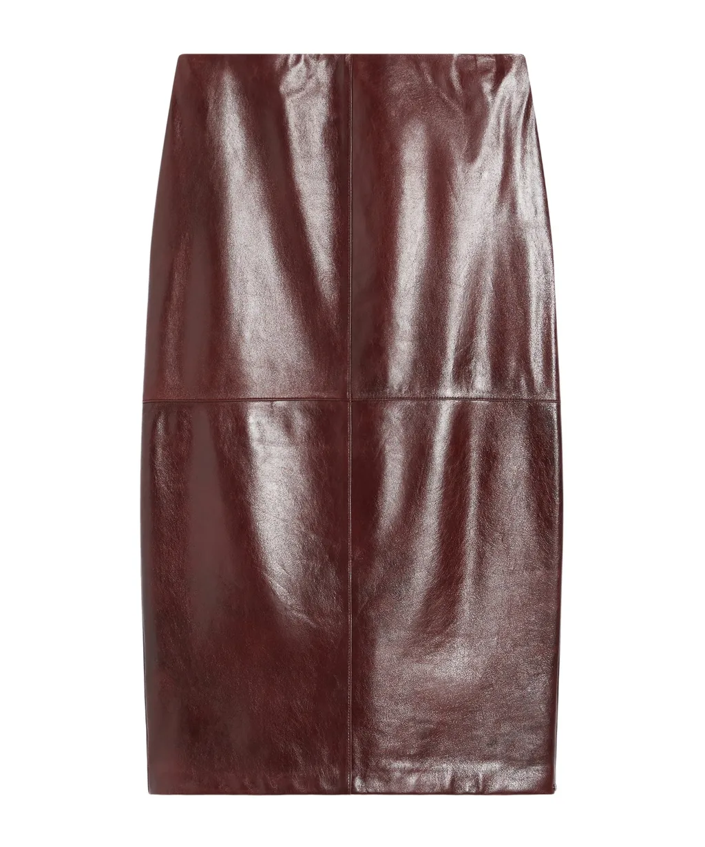 Back Slit Skirt