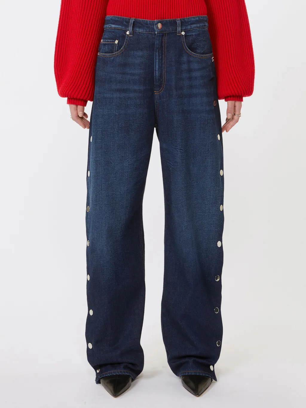 Lichene Logo-Patch Jeans