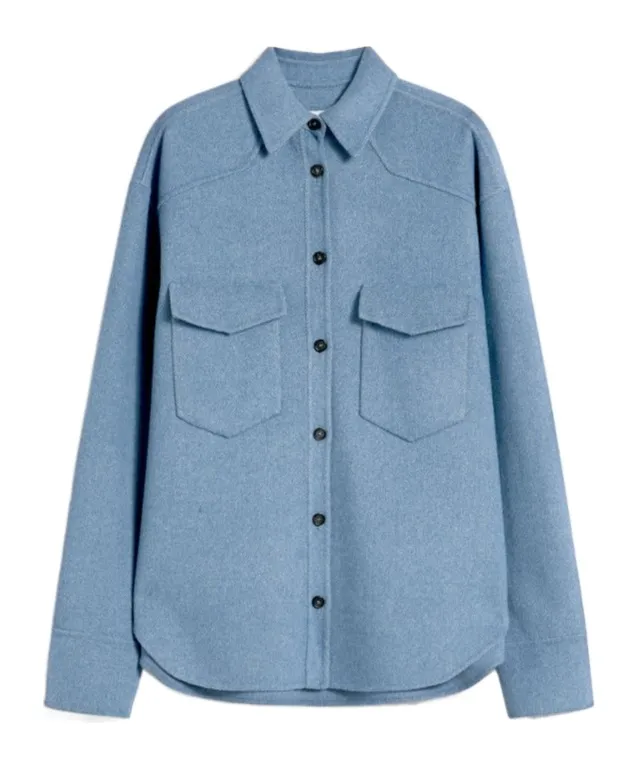 Double-Faced Wool Shirt