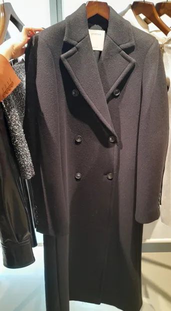 Comune Double-Breasted Long Coat