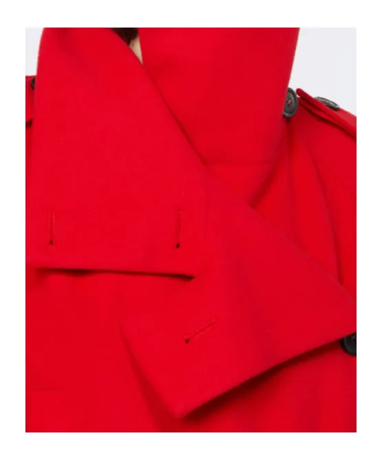 Double-Breasted Belted Coat