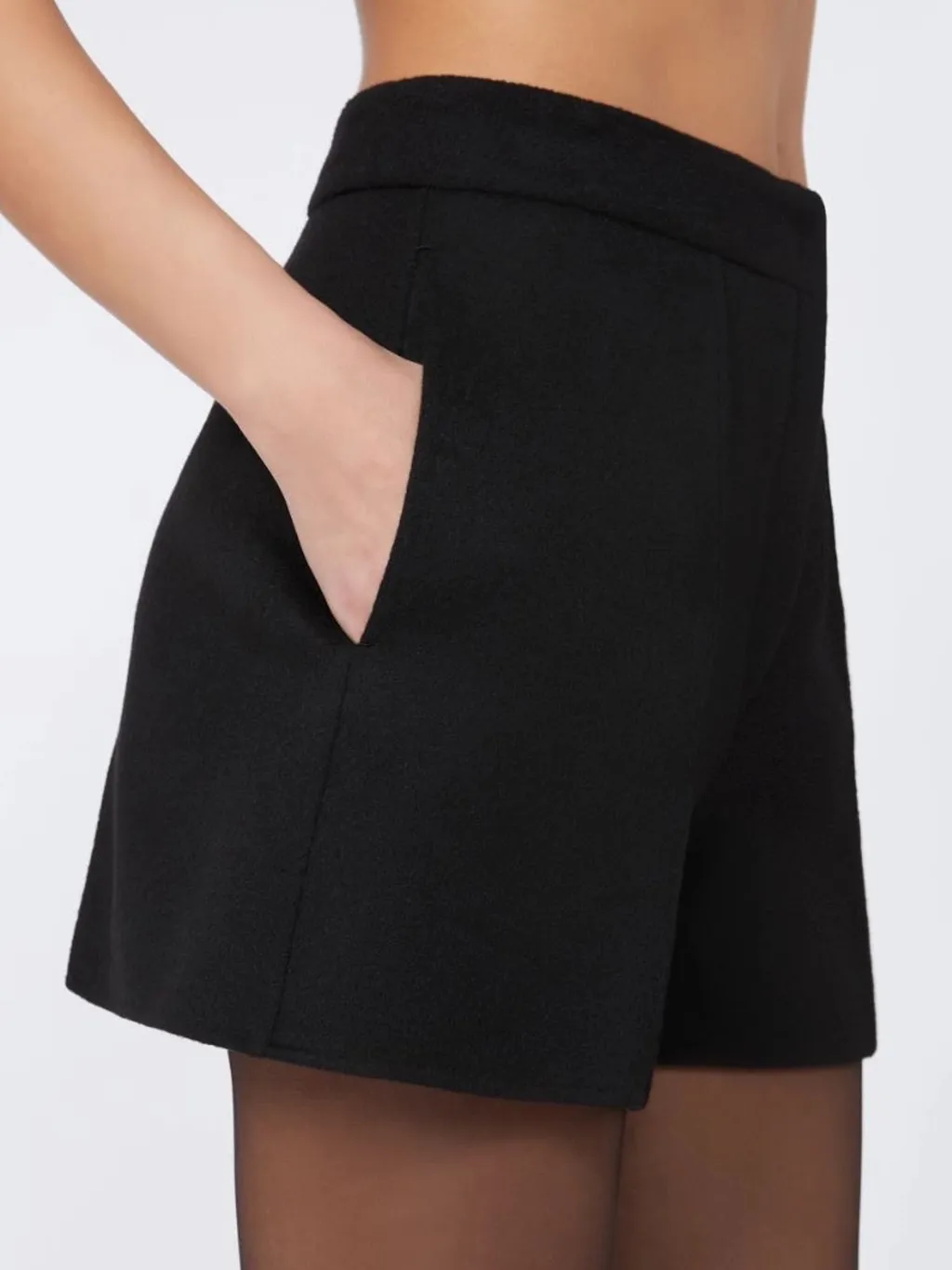 Pleated Tailored Shorts