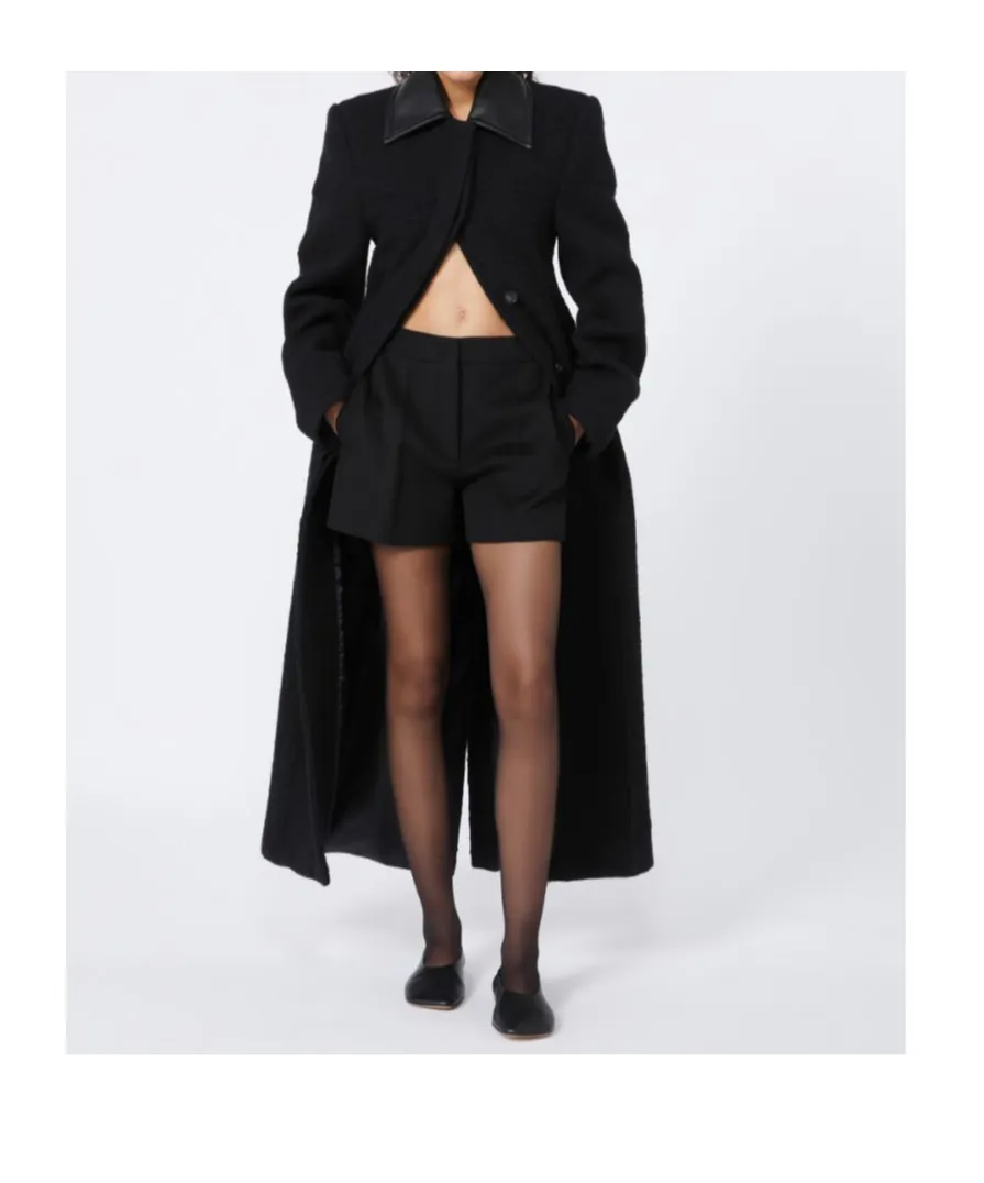 Pleated Tailored Shorts