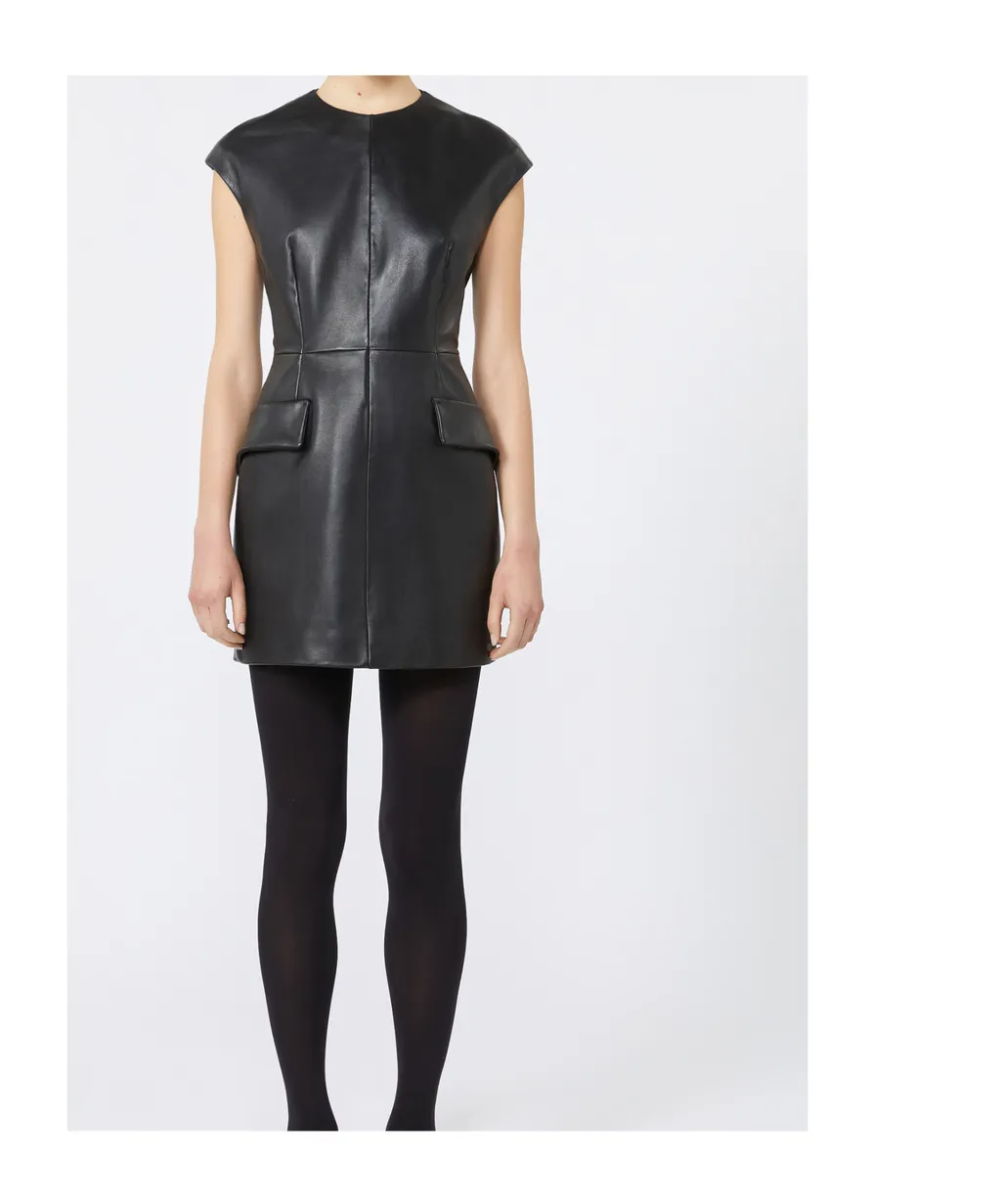 Crewneck Sleeveless Dress