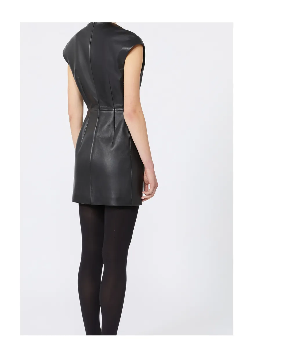 Crewneck Sleeveless Dress
