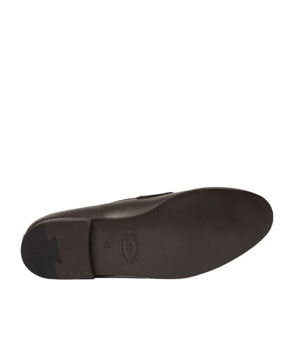 Gregory Two-Toned Almond Toe Loafers