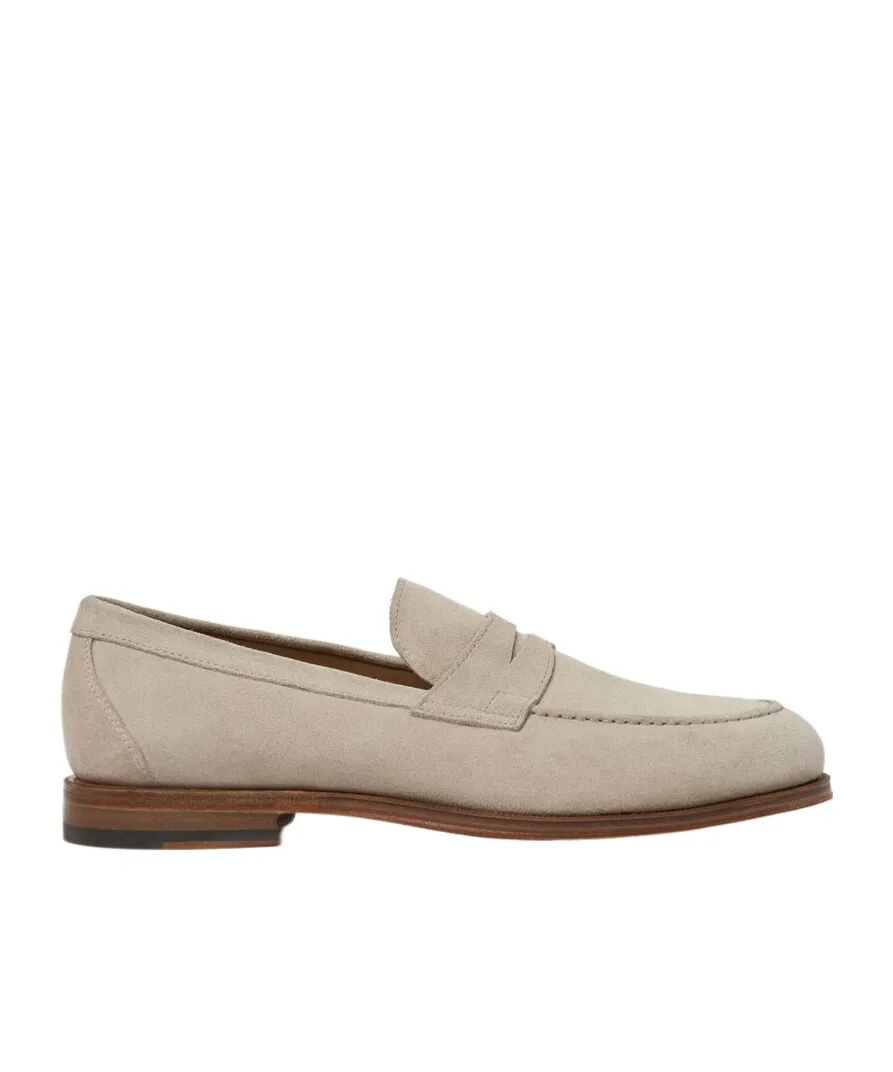 Stefano Sand Penny Loafers
