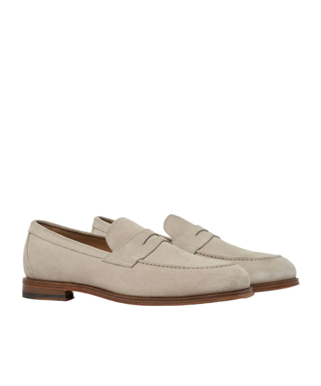 Stefano Sand Penny Loafers