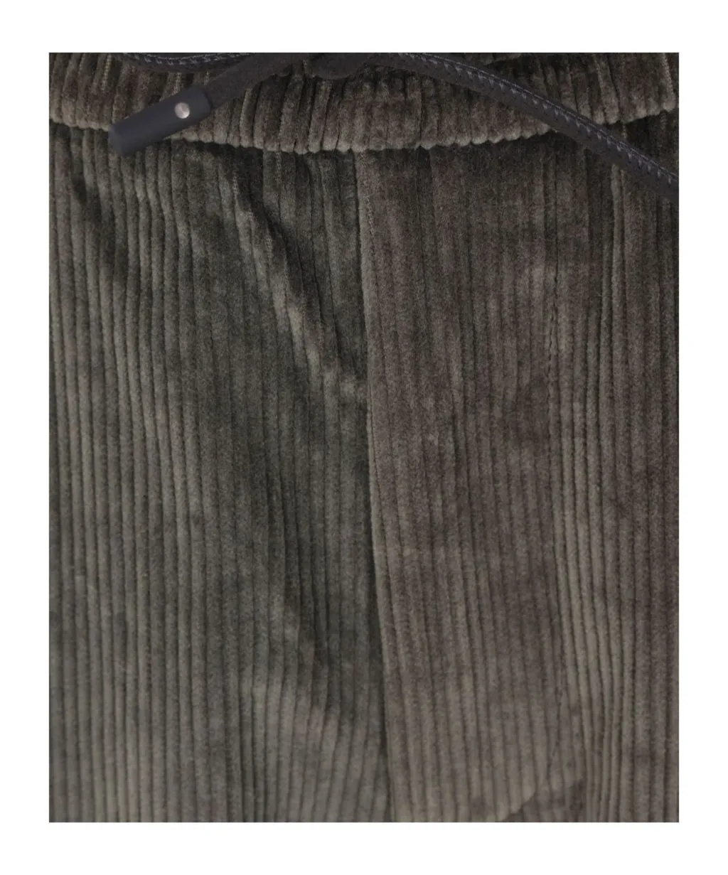Corduroy Drawstring Pants