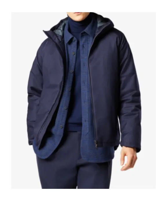 Hooded Water-Resistant Jacket