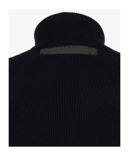 Knit Hybrid Bomber