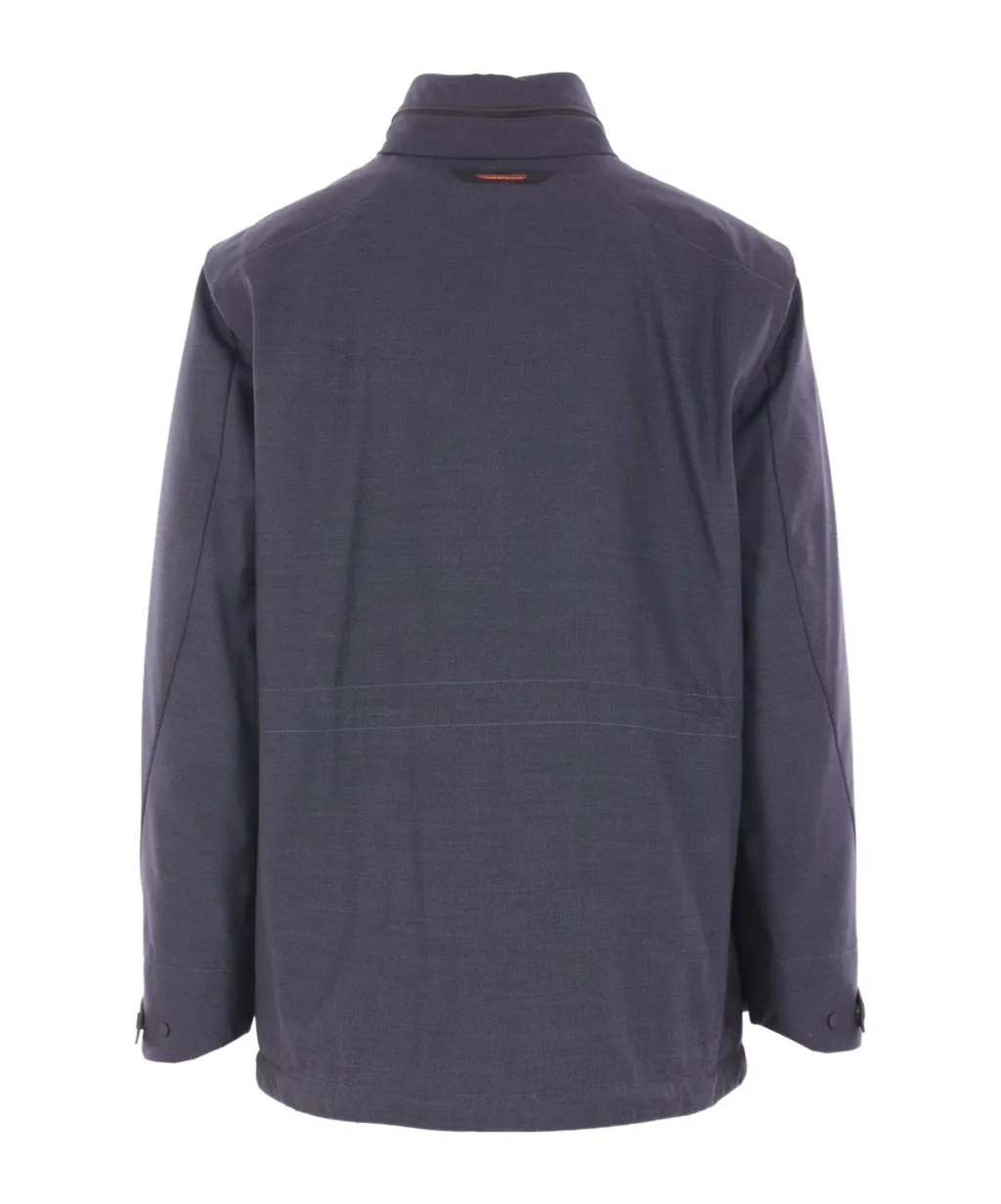 Padded High-Collar Jacket