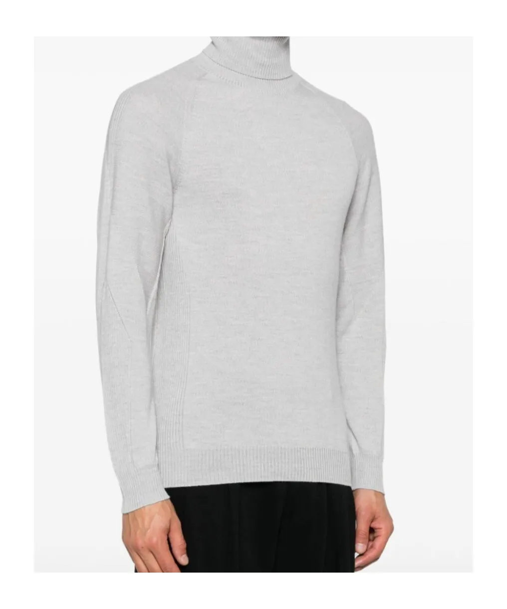 Fine-Knit Turtleneck Sweater