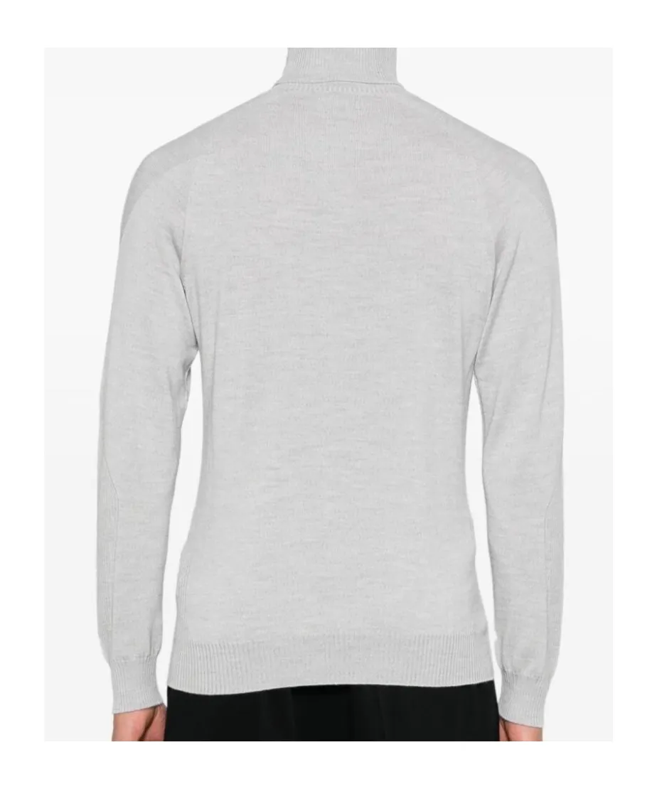 Fine-Knit Turtleneck Sweater