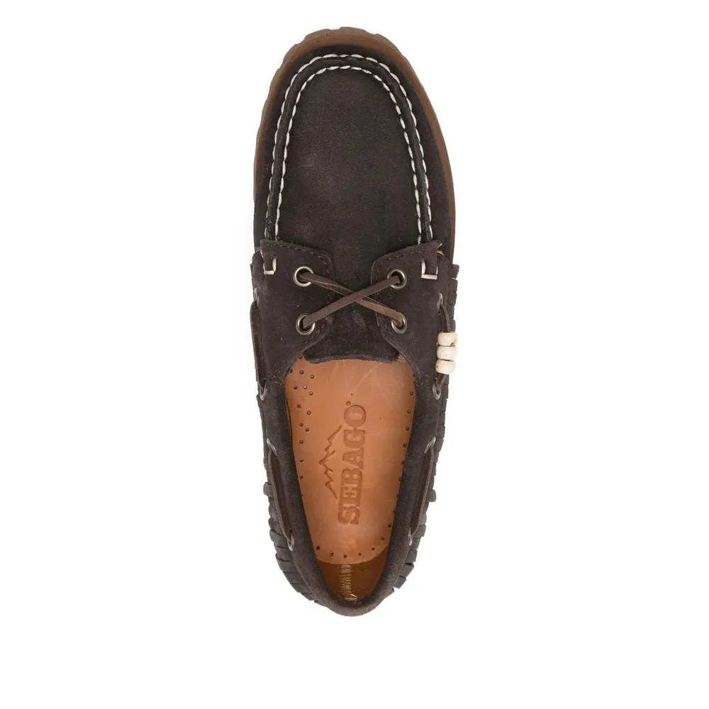 Round-Toe Flat Shoes With Tassel Detail