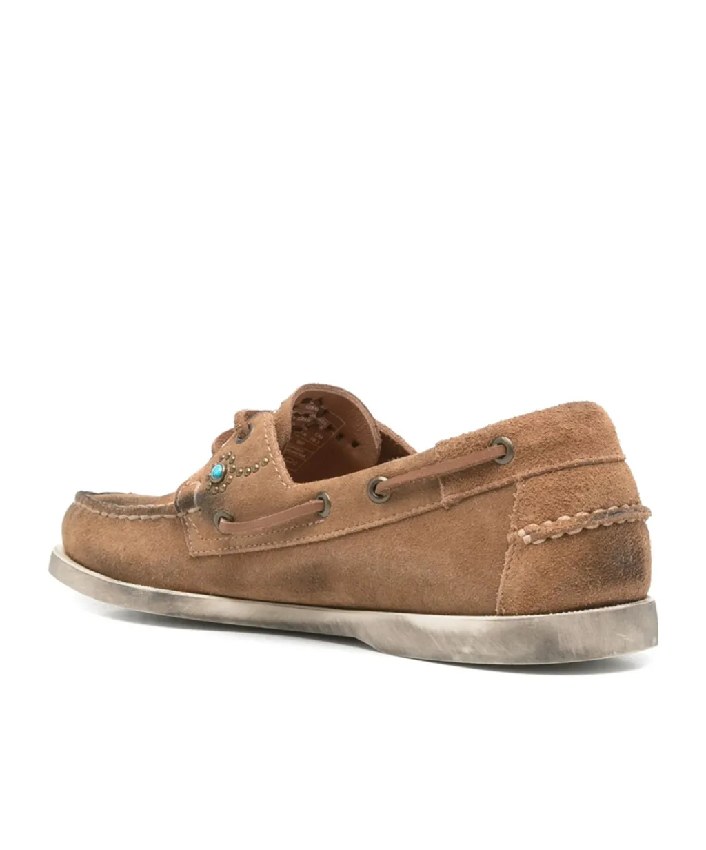 Suede Loafers