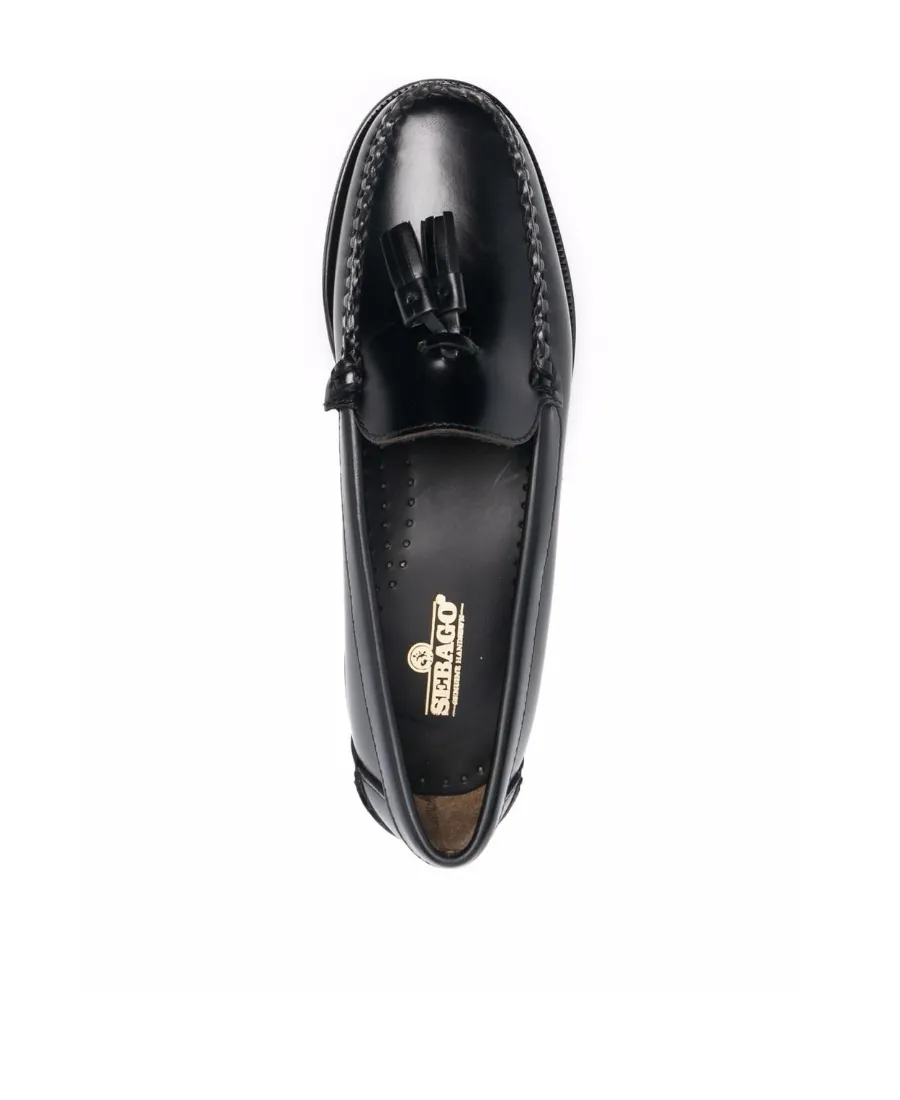 Tassel-Detail Leather Loafers