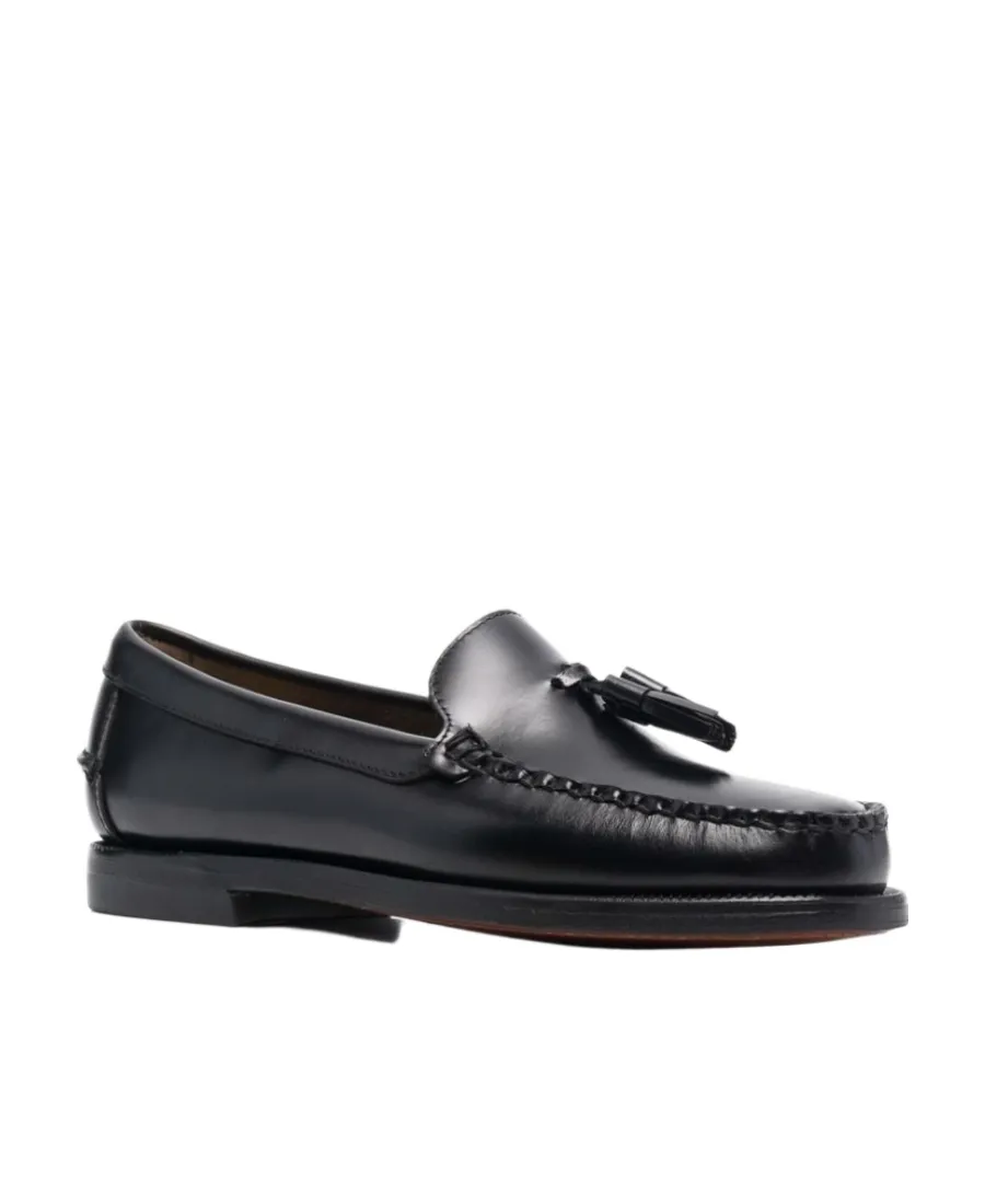 Tassel-Detail Leather Loafers