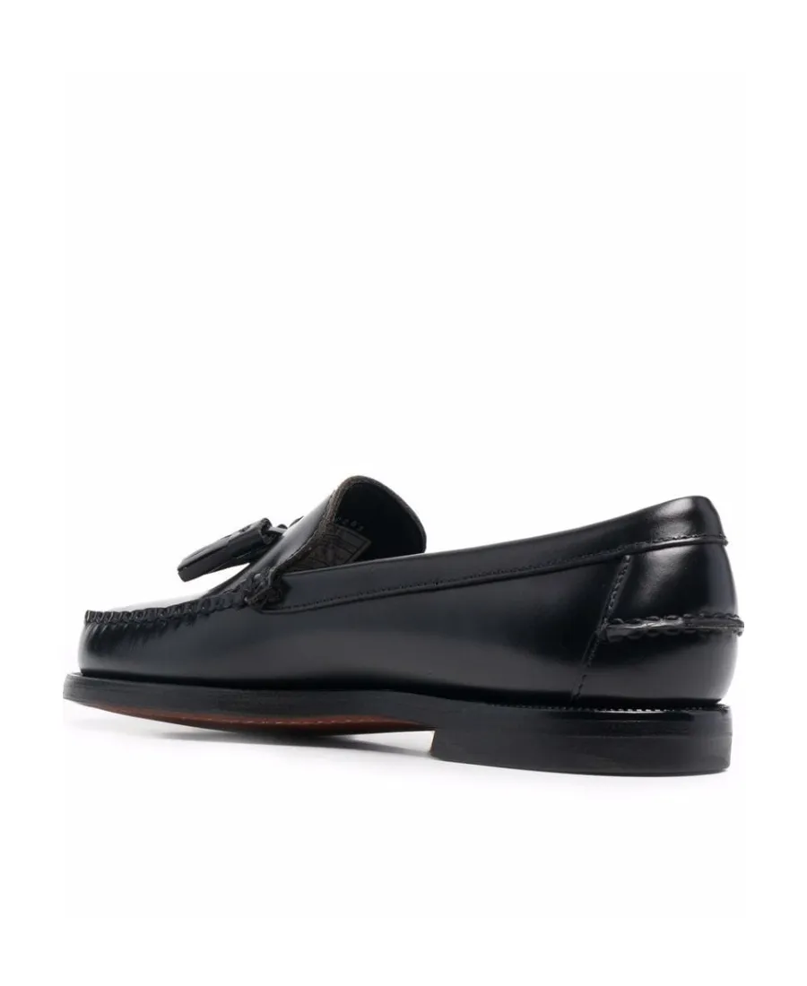 Tassel-Detail Leather Loafers
