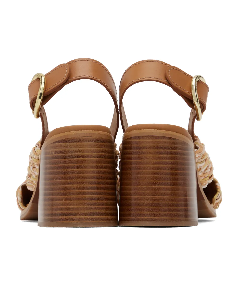 Jaicey Cross-Strap High-Heeled Sandals