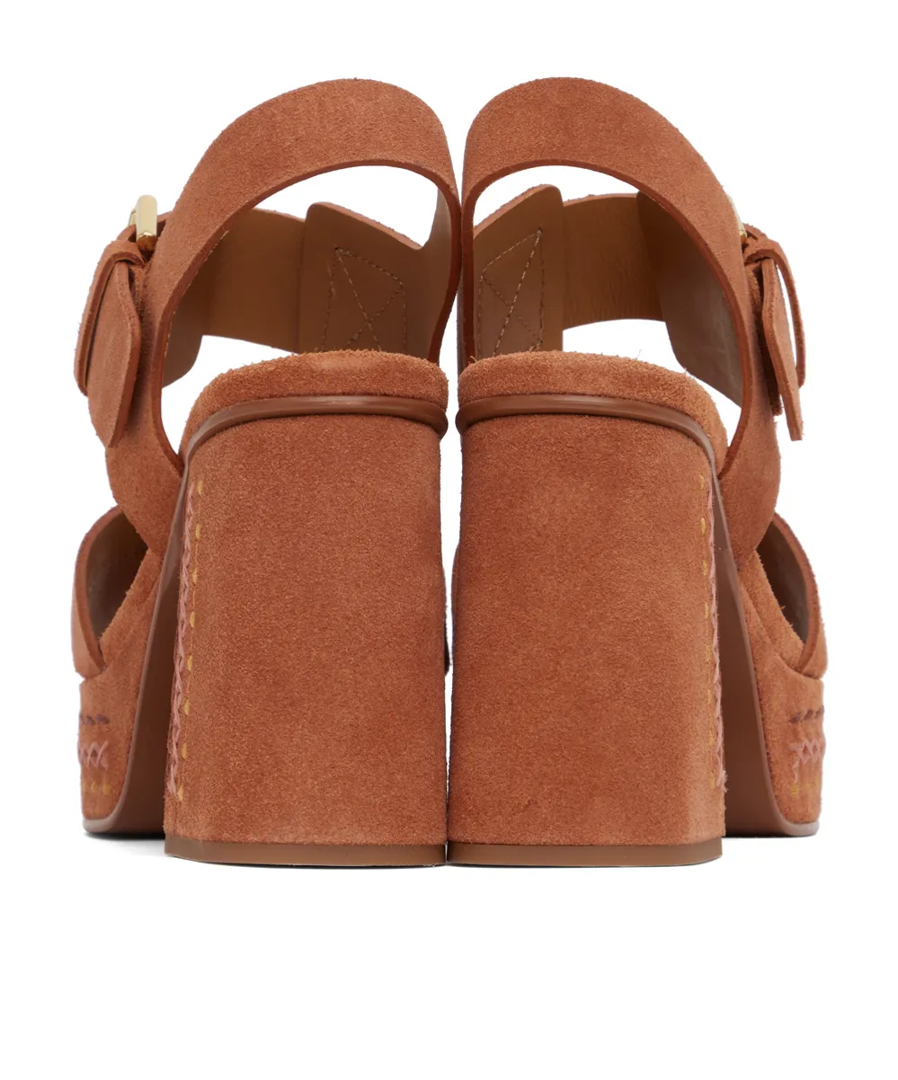 Pheebe Platform Buckle High-Heeled Sandals