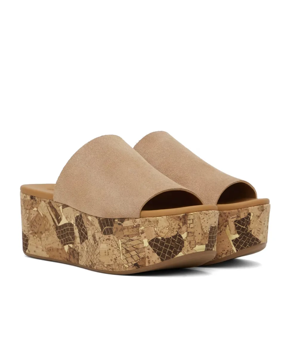Liana Platform Open-Toed Heels Sandals