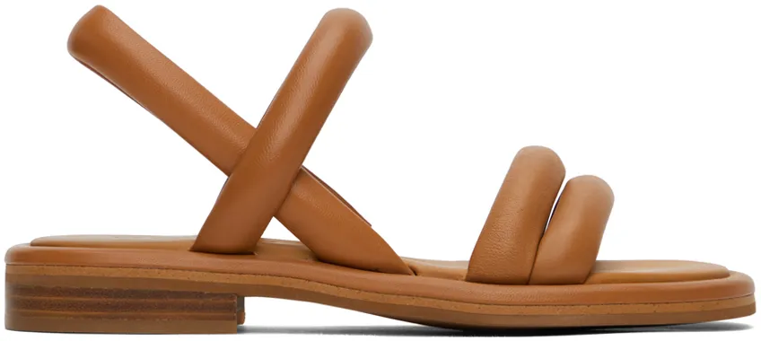 Suzan Open-Toed Flat Sandals