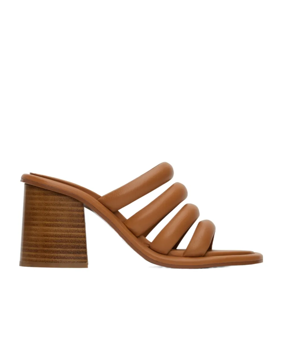 Suzan Logo High-Heeled Sandals