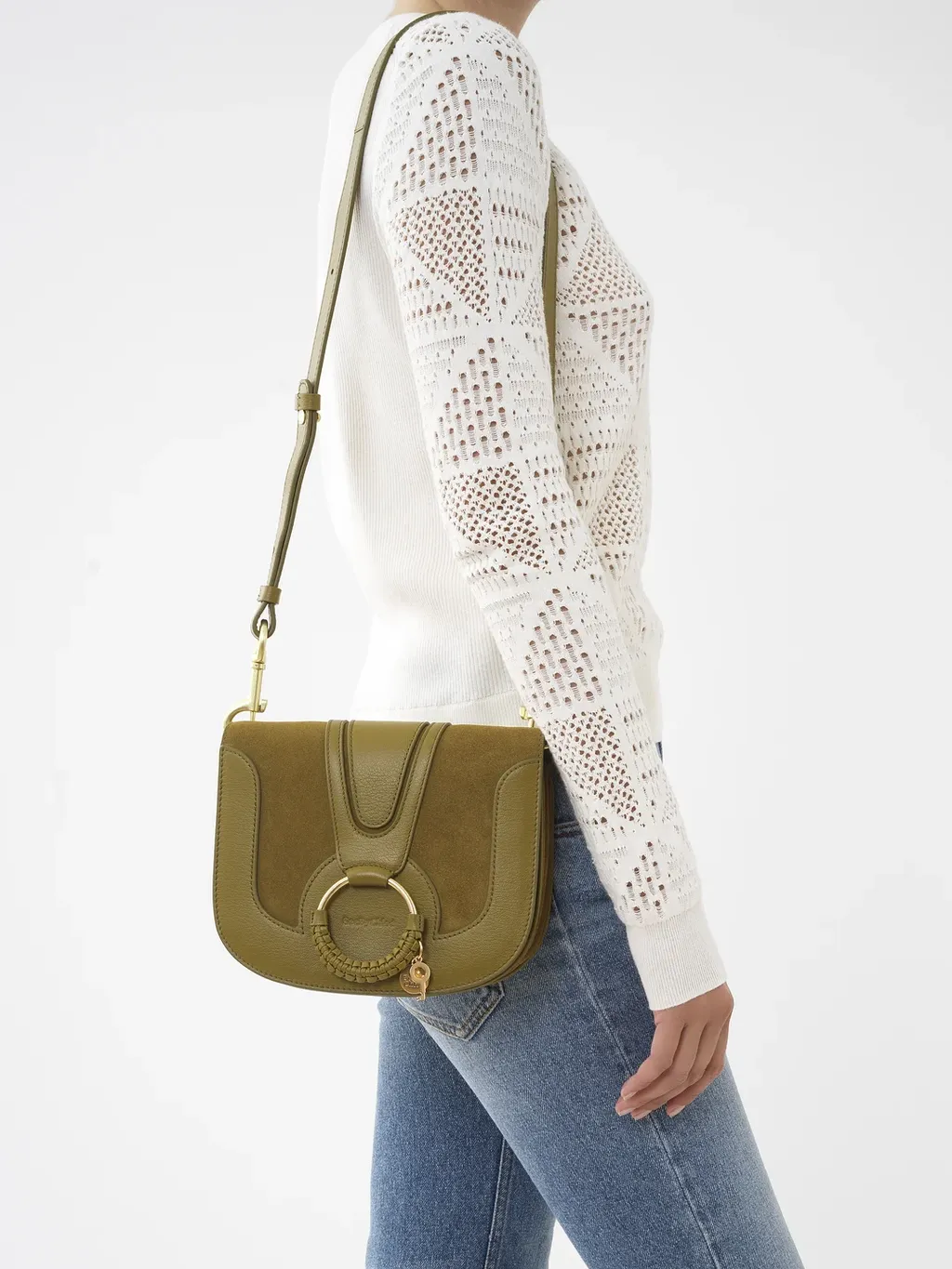 Hana Leather Shoulder Bag