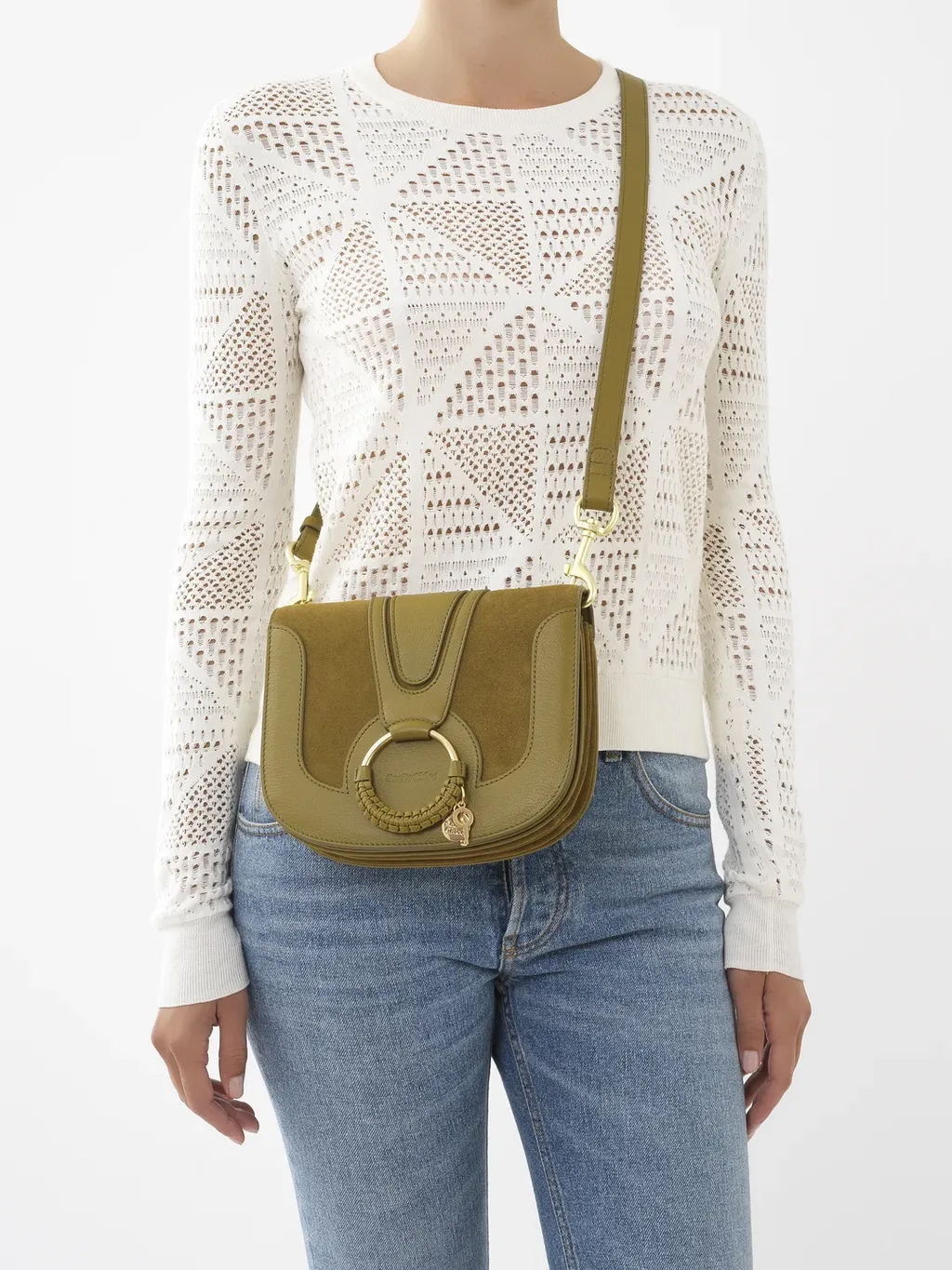 Hana Leather Shoulder Bag