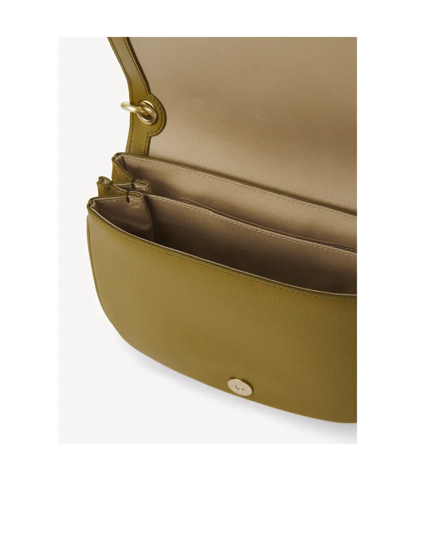 Hana Leather Shoulder Bag