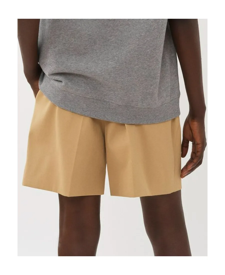 Pleated Tailored Shorts