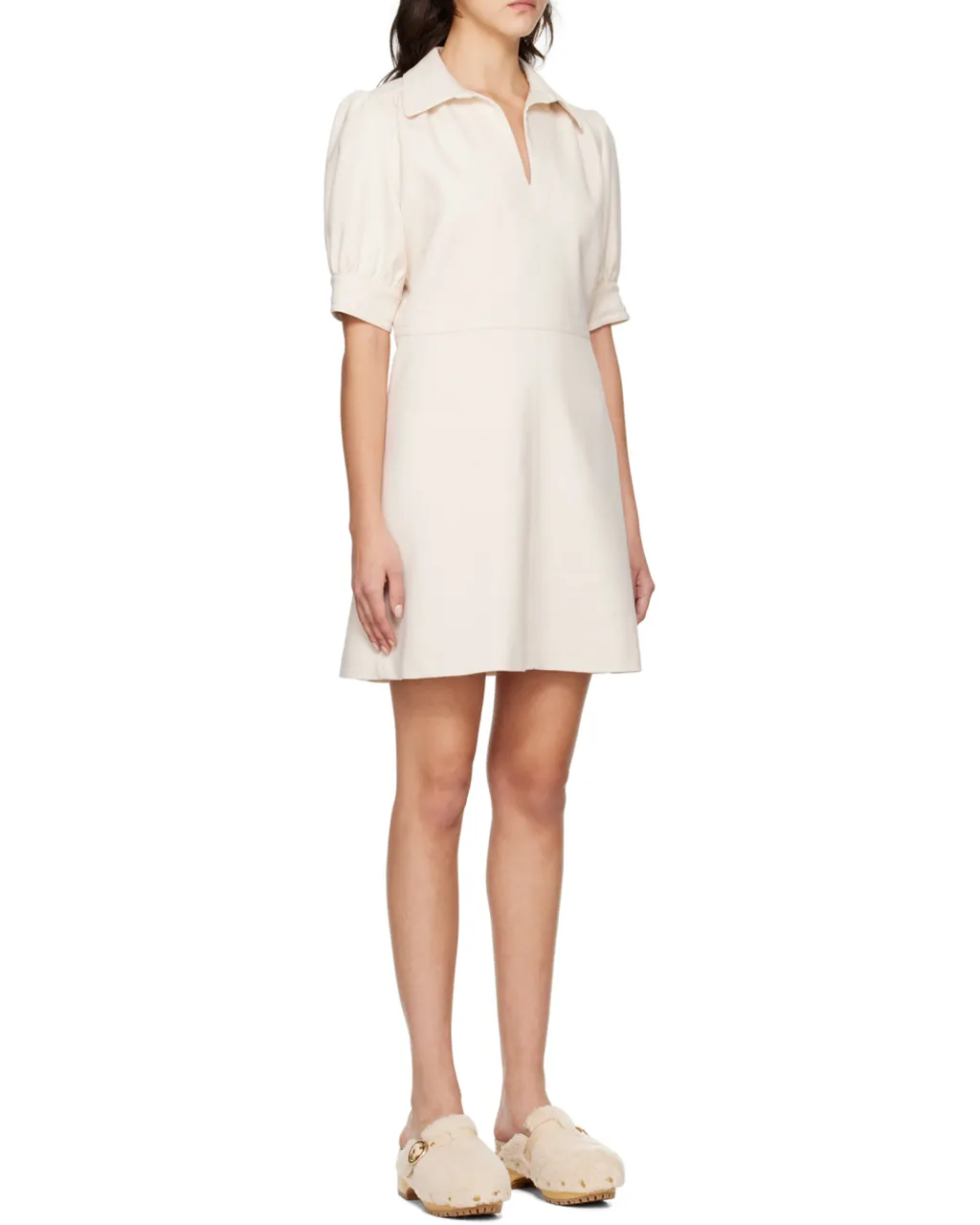 V-Neck Minidress