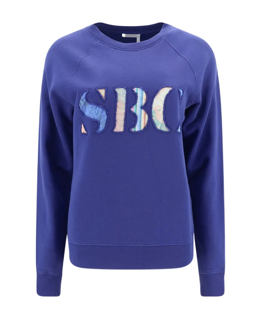 Logo Printed Crewneck Sweatshirt