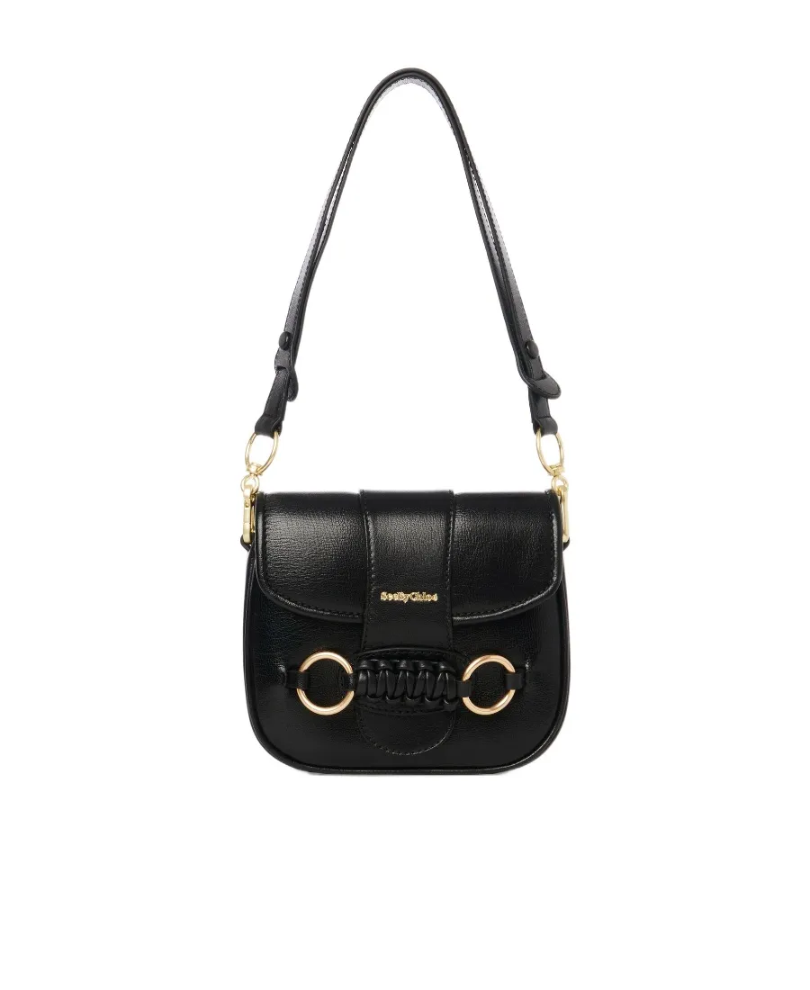 Saddie Leather Crossbody Bag