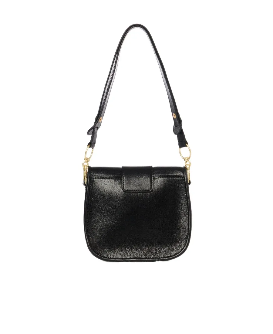 Saddie Leather Crossbody Bag