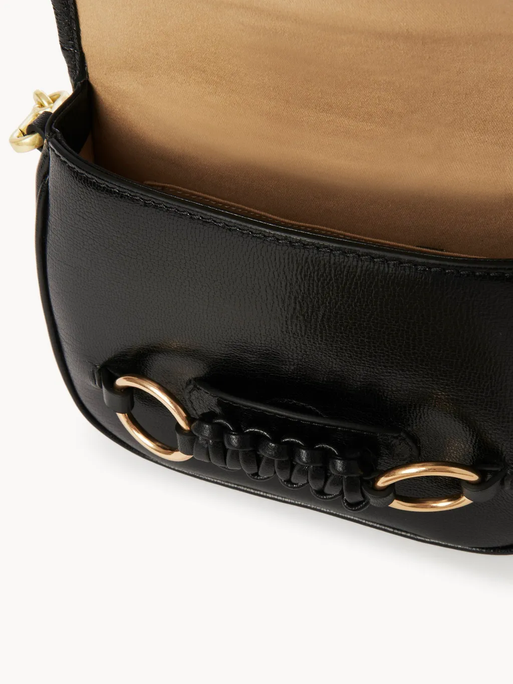 Saddie Leather Crossbody Bag