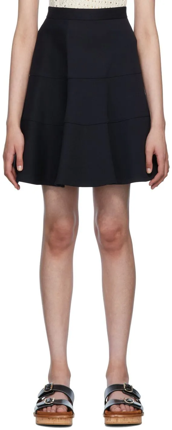 Navy Blue Skirt