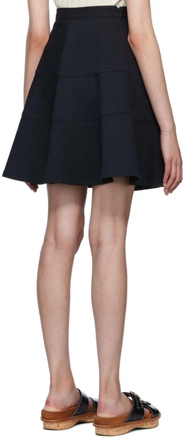 Navy Blue Skirt