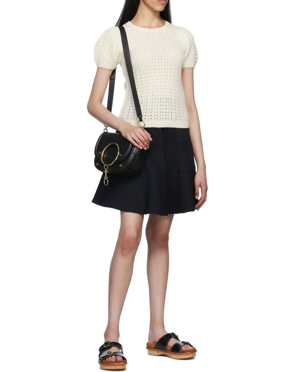 Navy Blue Skirt
