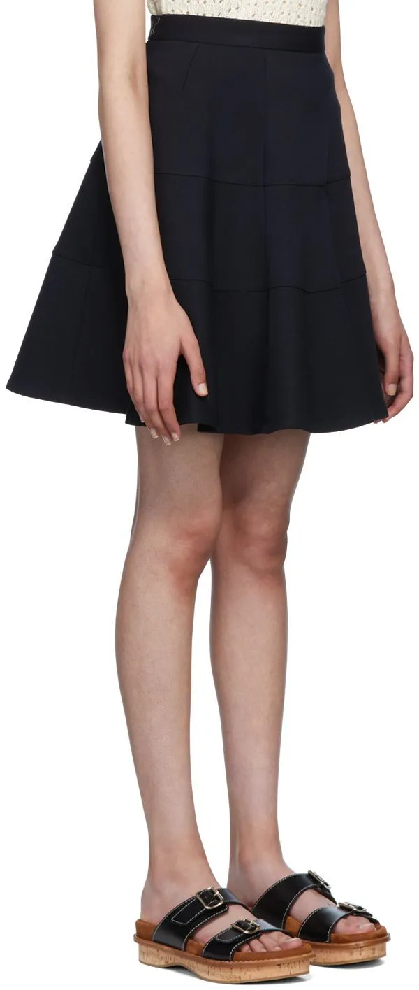 Navy Blue Skirt