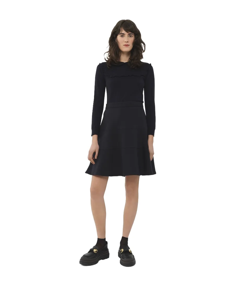Navy Blue Skirt