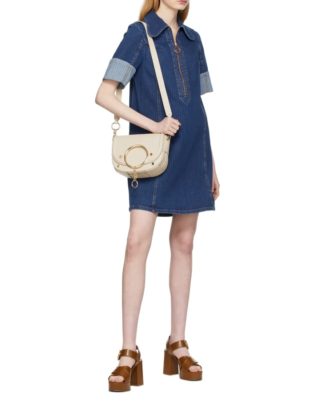 Mara Strapped Shoulder Bag