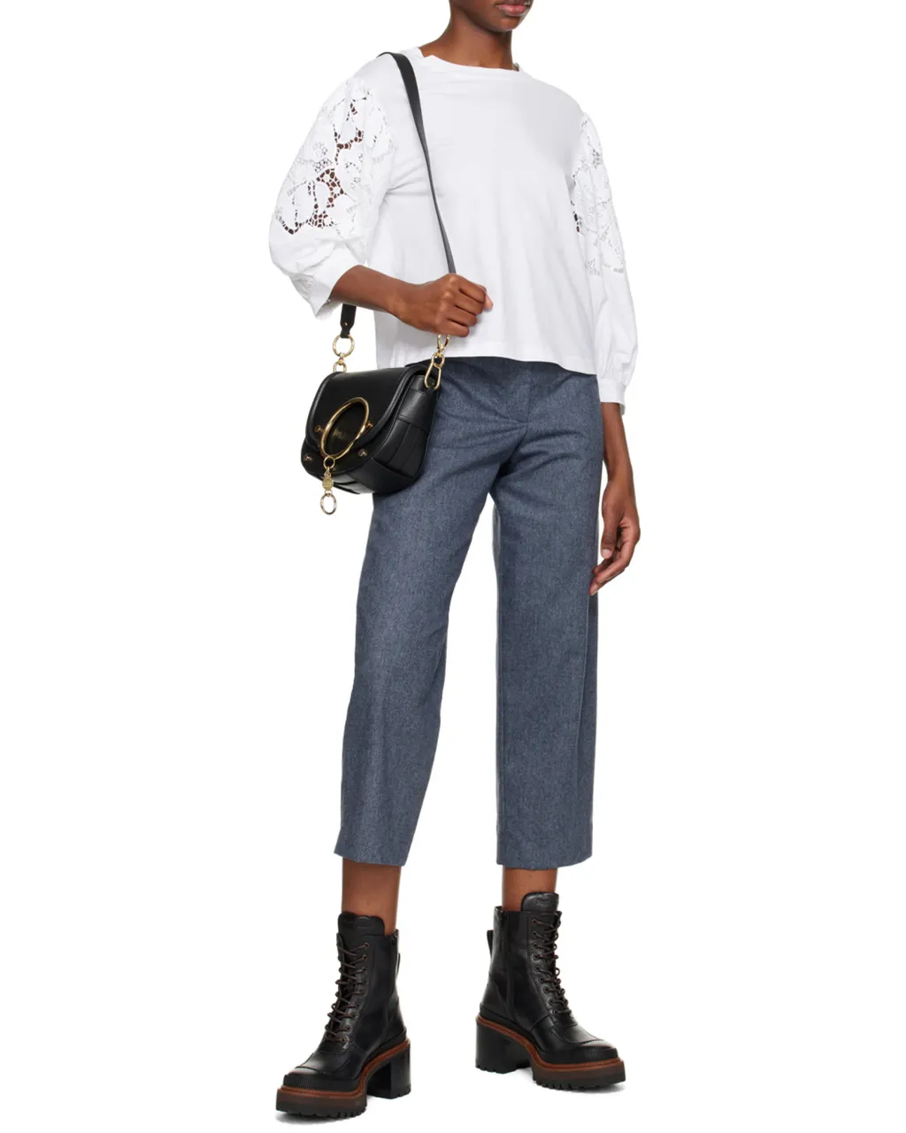 Mara Leather Shoulder Bag