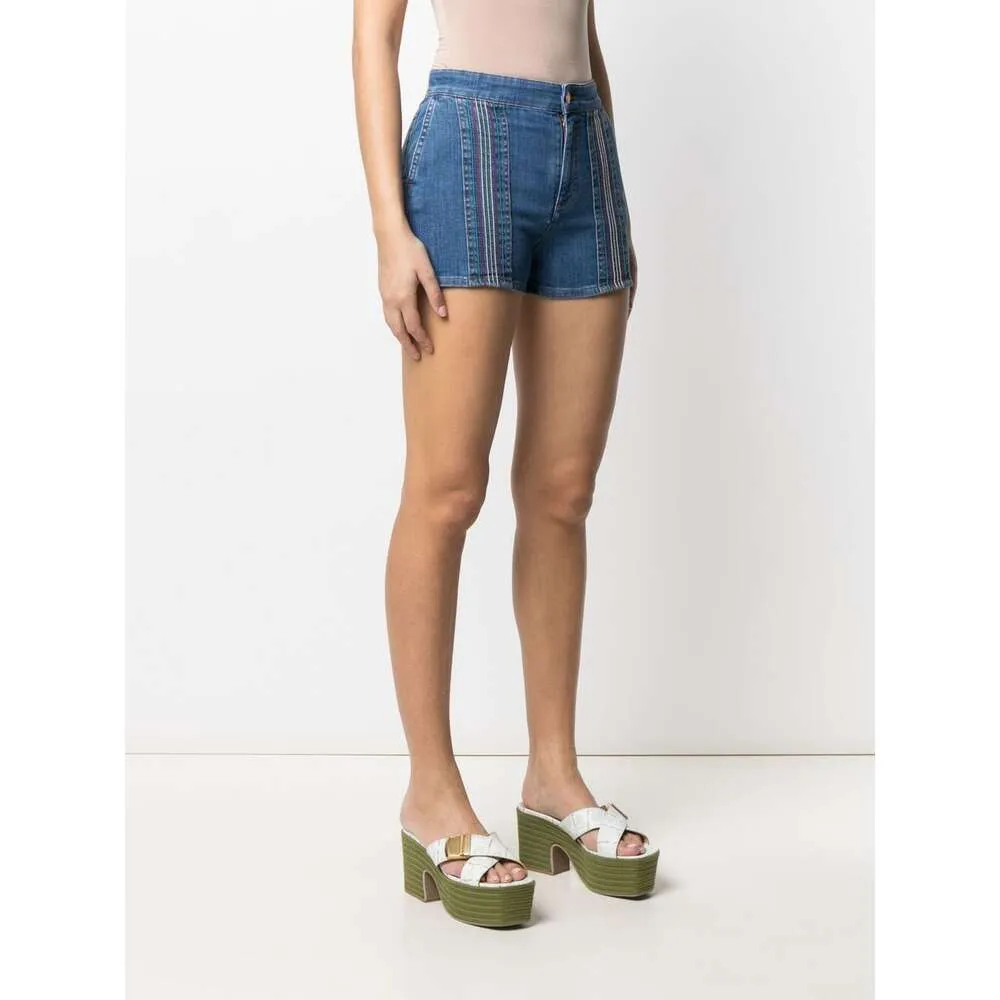 Signature Denim Shorts